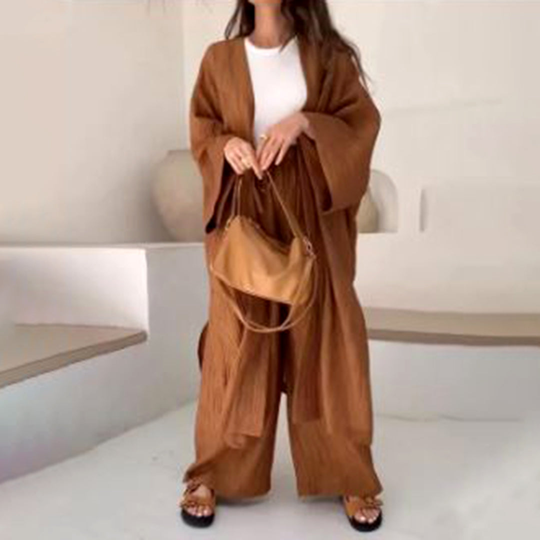 Liora - Elegante Tweedelige Cardigan Set voor Dames