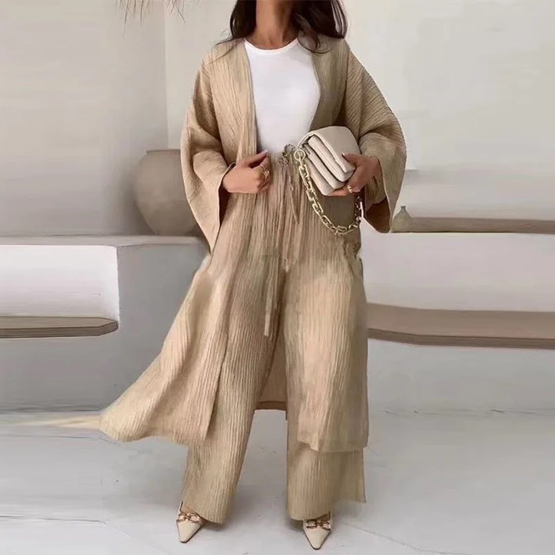 Liora - Elegante Tweedelige Cardigan Set voor Dames