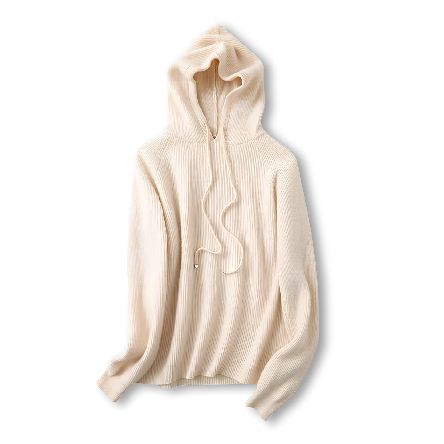 Dames Gebreide Hoodie | Zachte Trui met Capuchon