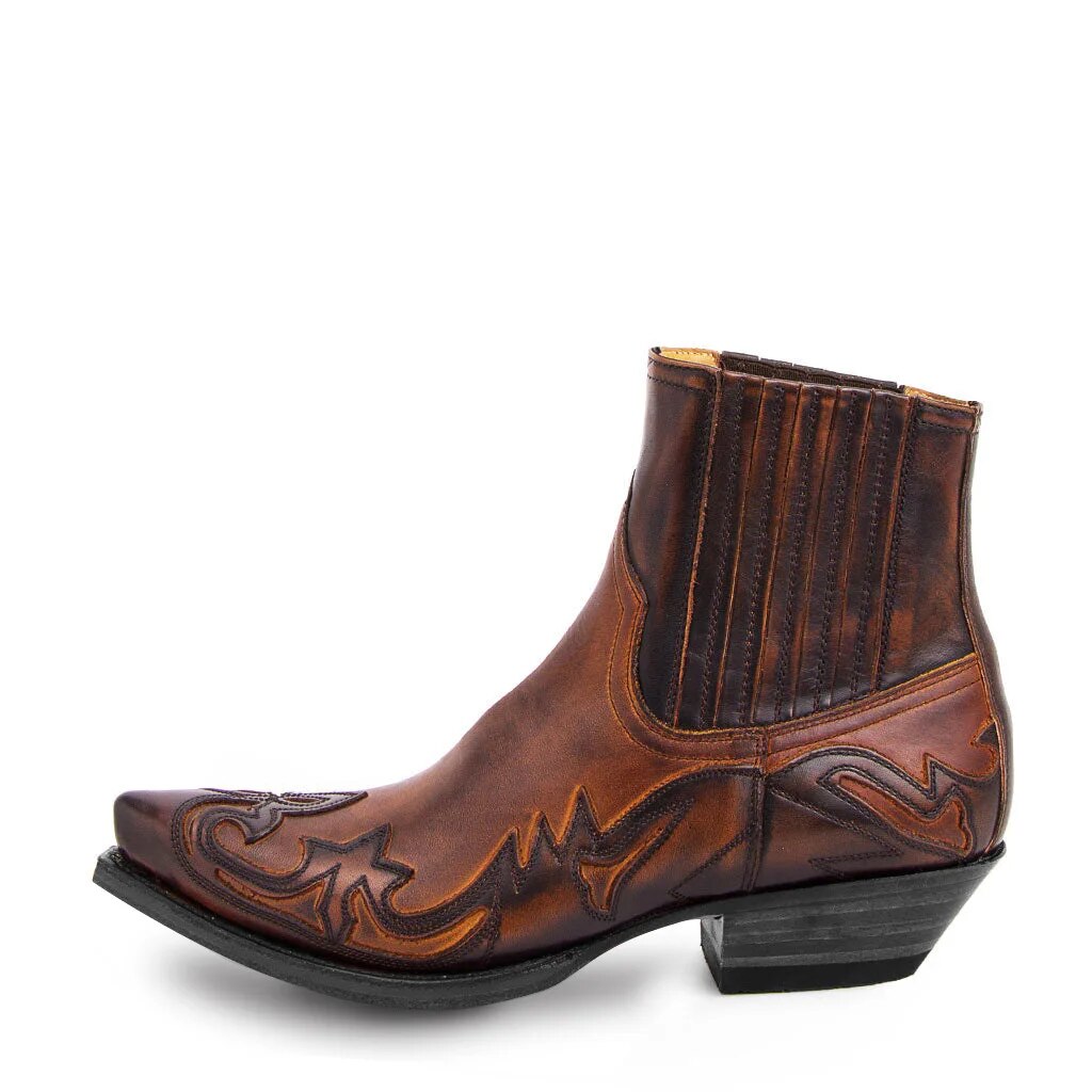 Sven Cowboylaarzen Heren | Leer & Puntneus