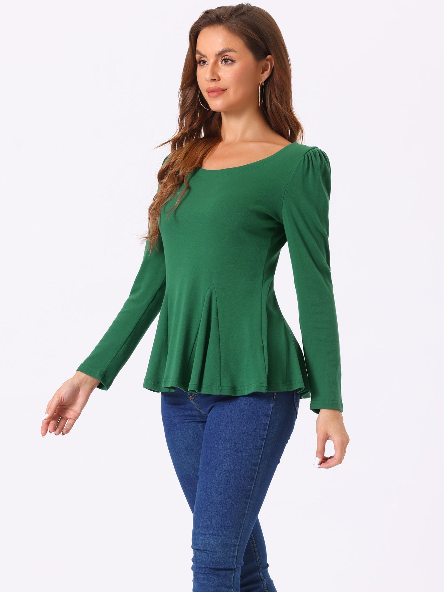 Mila Shirt Dames | Lange Mouwen & Ronde Hals