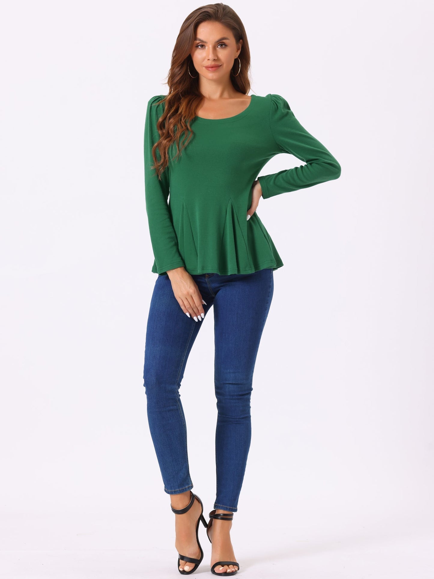 Mila Shirt Dames | Lange Mouwen & Ronde Hals