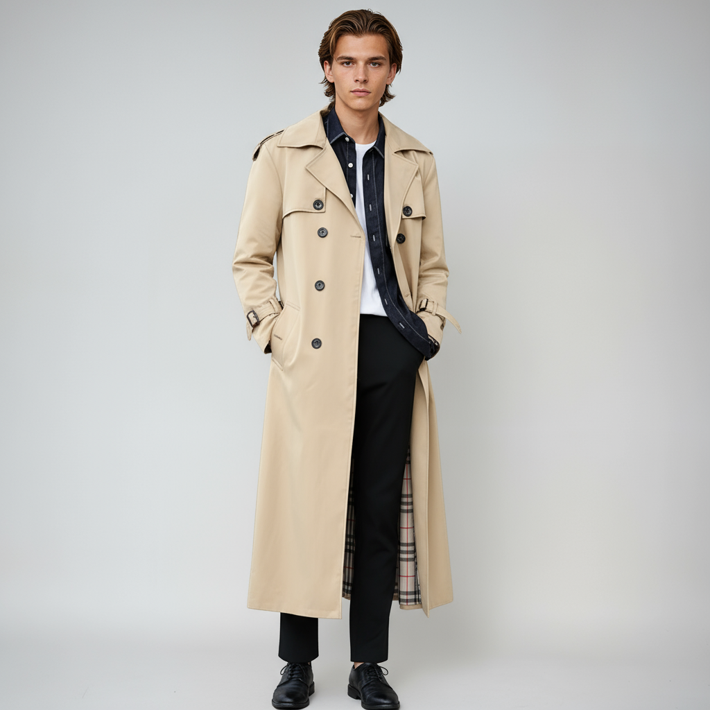 Valerio | Double-Breasted Trenchcoat
