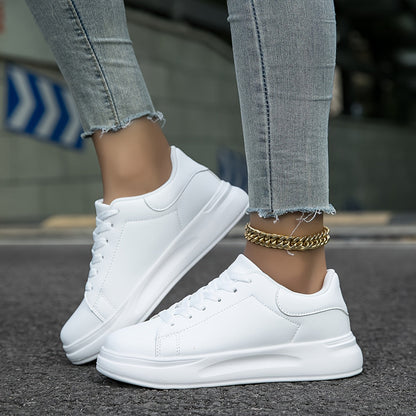 Witte Dames Sneakers | Laag Model