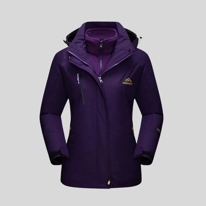 Dames Ski Jas | Gelaagd Ontwerp & Functioneel Wintercomfort