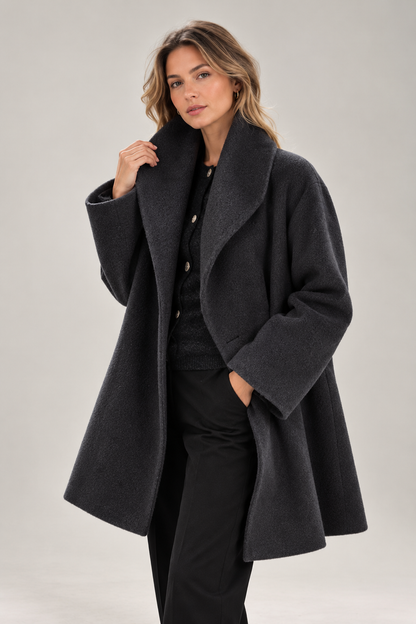 Trenchcoat Dames | Sjaalkraag & Knoopsluiting