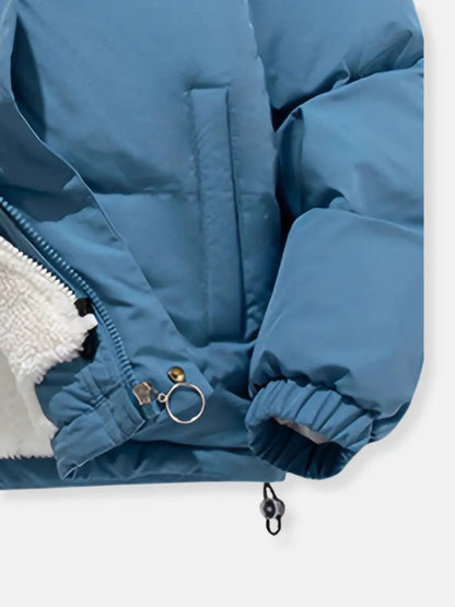 Dames Winterjas | Gewatteerd en Hoge Kraag