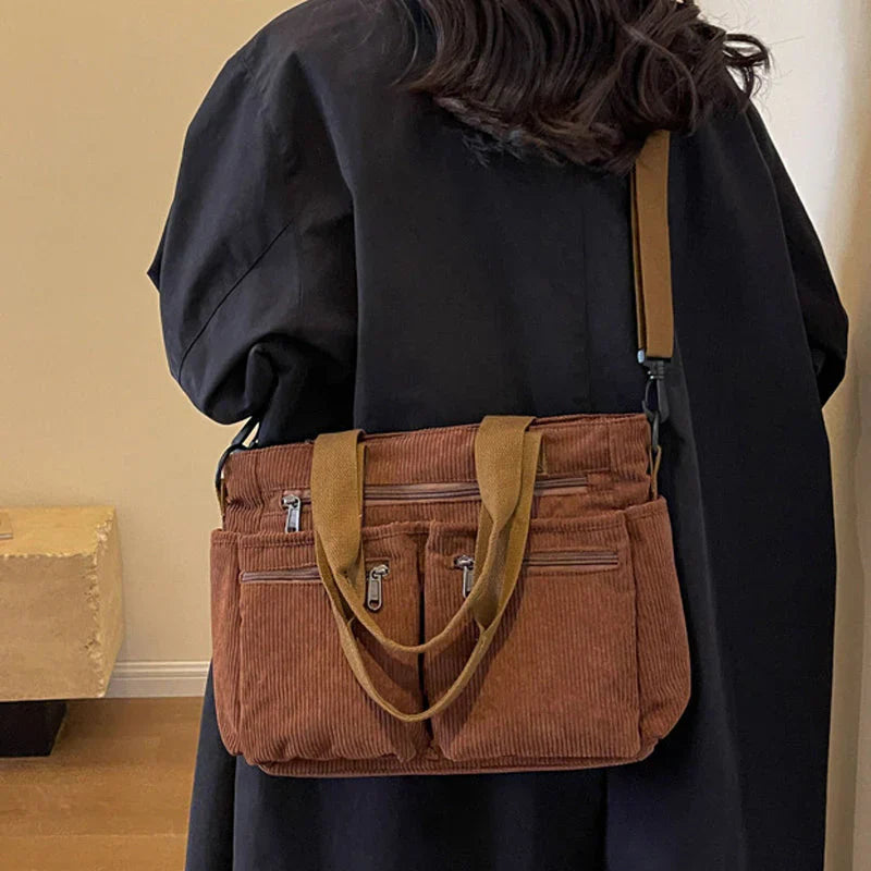 Nova - Corduroy Schoudertas