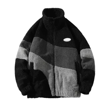 Heren Fleece Jas | Vintage Stijl