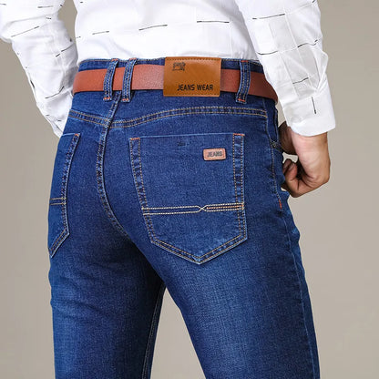Heren Stretch Jeans – Slim Fit Comfortabele Spijkerbroek