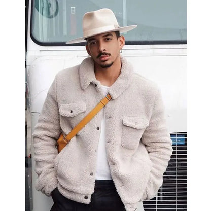 Zayden - Luxe Teddy Herenjas: Urban Warmte in Stijl