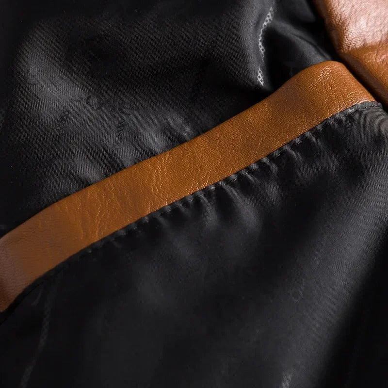 Cedric - Stijlvolle Leren Blazer voor Heren