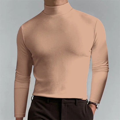 Milo Slim Fit Coltrui Heren | Lange Mouw