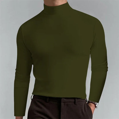 Milo Slim Fit Coltrui Heren | Lange Mouw