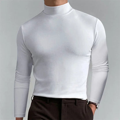Milo Slim Fit Coltrui Heren | Lange Mouw