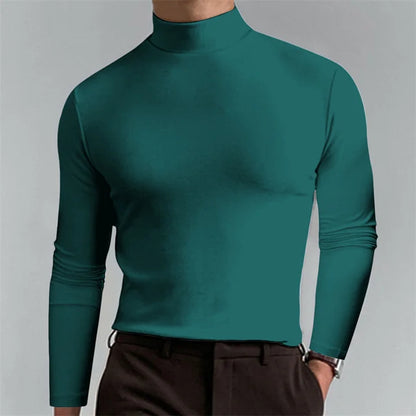 Milo Slim Fit Coltrui Heren | Lange Mouw