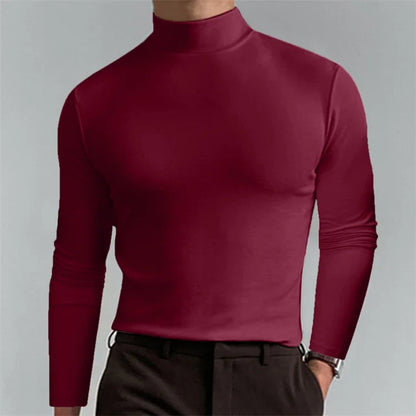 Milo Slim Fit Coltrui Heren | Lange Mouw