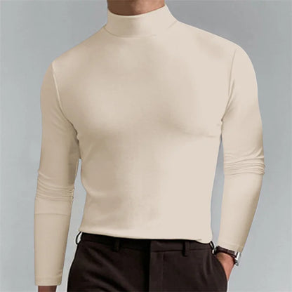 Milo Slim Fit Coltrui Heren | Lange Mouw