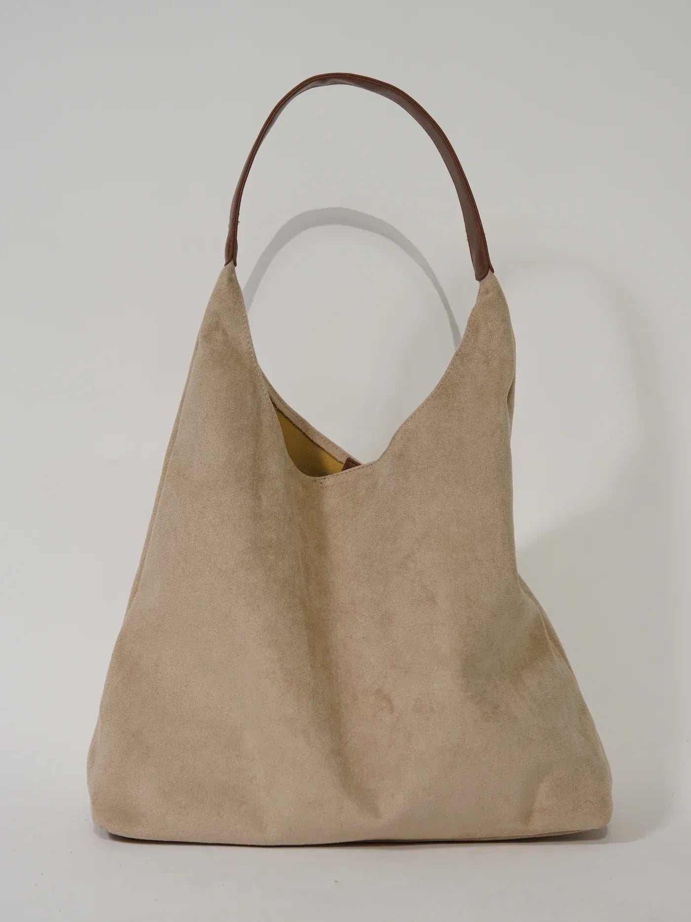 Sorella - Suède Schoudertas met Luxe Clutch