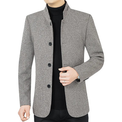 Laurent - Elegante Blazer met Opstaande Kraag voor een Tijdloze Lente Look