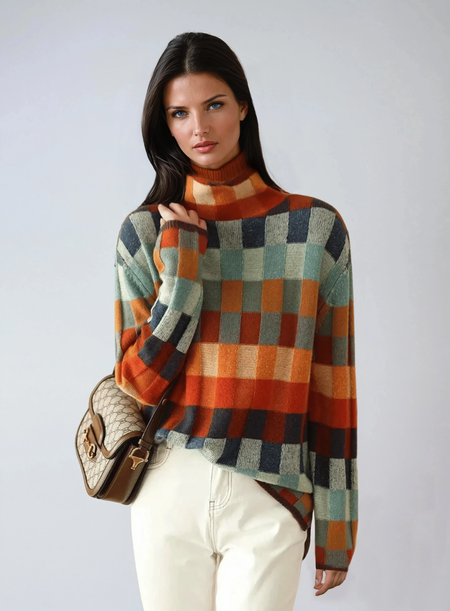 Lyn Coltrui Dames | Geruit Patroon