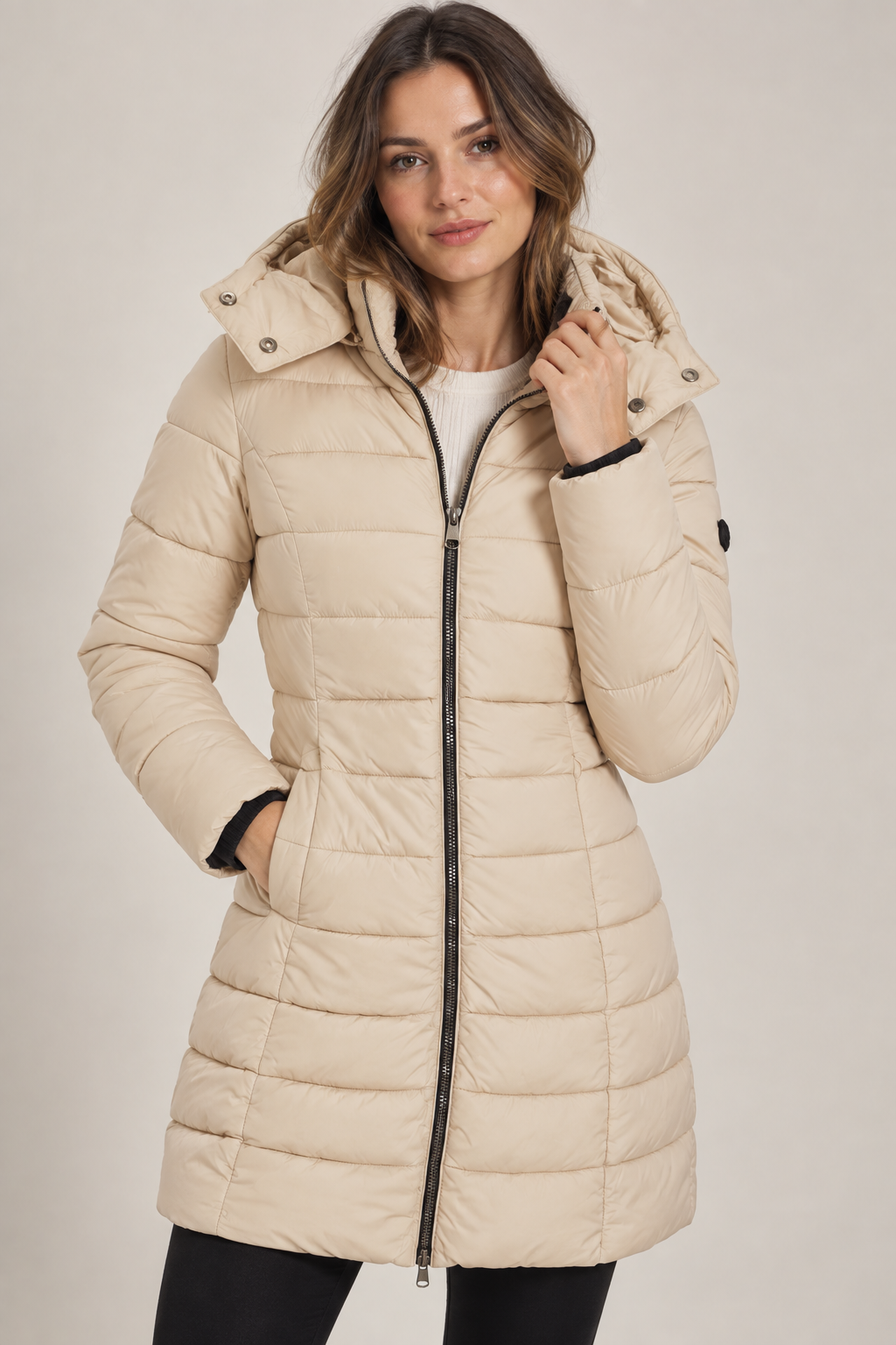 Dames Winterjas | Gewatteerde Puffer & Capuchon