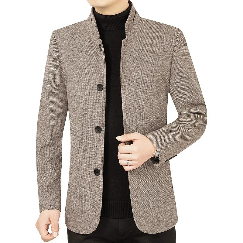 Laurent - Elegante Blazer met Opstaande Kraag voor een Tijdloze Lente Look