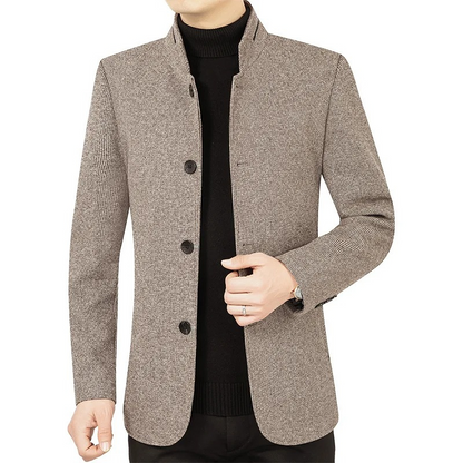 Laurent - Elegante Blazer met Opstaande Kraag voor een Tijdloze Lente Look