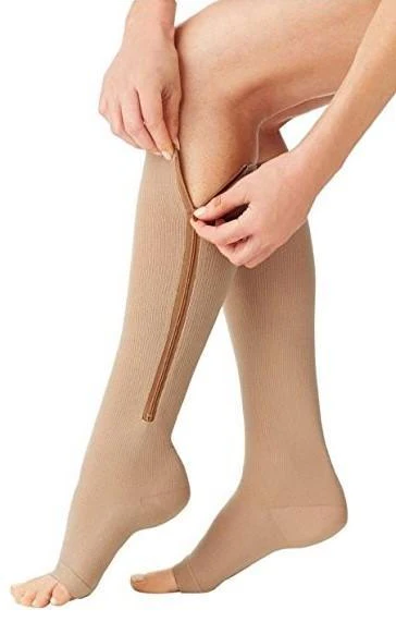Compressiekousen met Rits | Dames & Heren