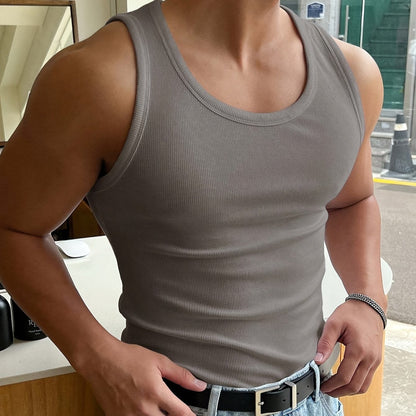 Basic Ribbed Tanktop – Licht & Comfortabel