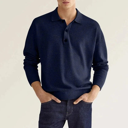 Oliver - Klassieke Casual Polo met Lange Mouwen