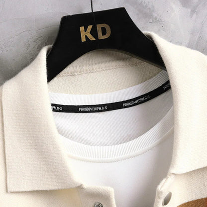 Heren Vest | Gekleurde Strepen & Knoopsluiting