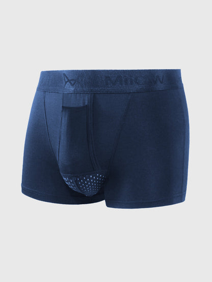 3-Pack Comfortabele Dual Pouch Boxers – Ademend &amp; Ondersteunend Ondergoed voor Heren
