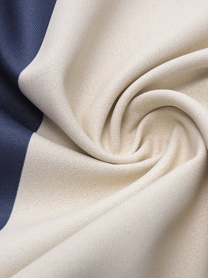 Retro overhemd met korte mouwen en geometrisch design