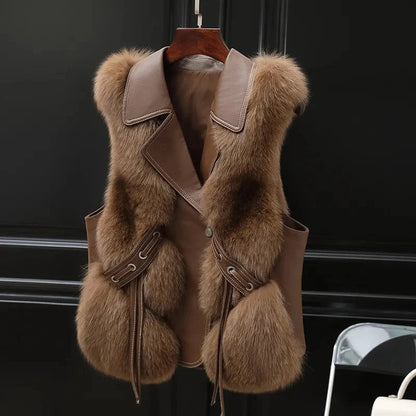 Empress | Dames bodywarmer met faux fur