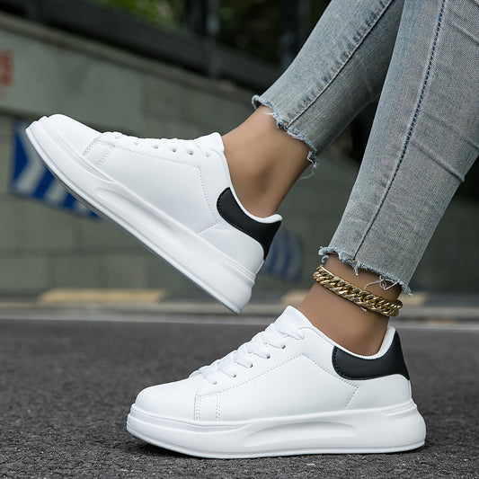 Witte Dames Sneakers | Laag Model