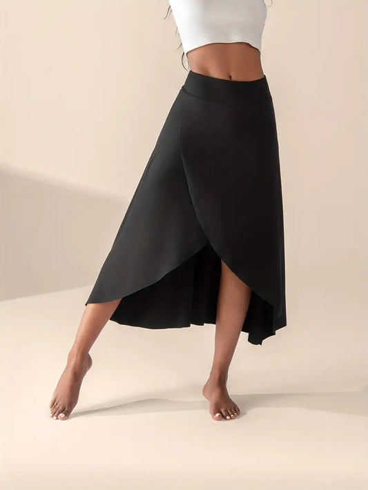 Lyssia - Sportieve Asymmetrische Rok met Zakken