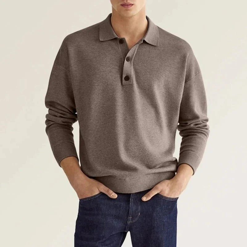 Oliver - Klassieke Casual Polo met Lange Mouwen