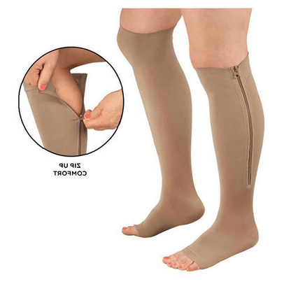 Compressiekousen met Rits | Dames & Heren