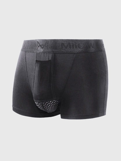 3-Pack Comfortabele Dual Pouch Boxers – Ademend &amp; Ondersteunend Ondergoed voor Heren