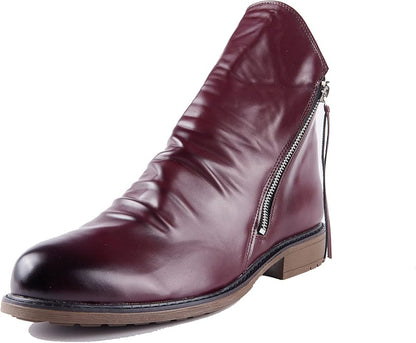 Heren Enkellaarzen | Boots met Lage Hak