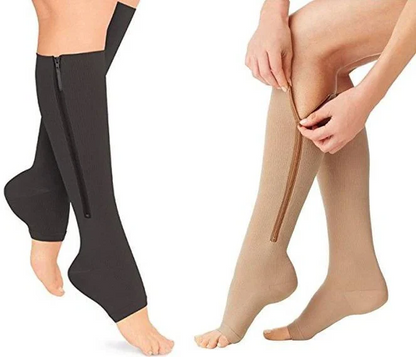 Compressiekousen met Rits | Dames & Heren