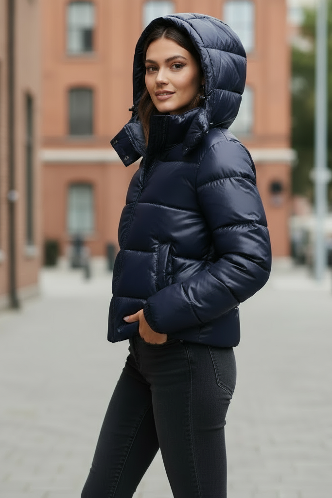 Winterjas Dames | Winddicht met Afneembare Capuchon