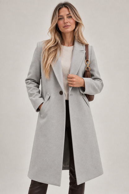 Dames Oversized Trenchcoat Jas | Brede Revers & Omgeslagen Manchetten