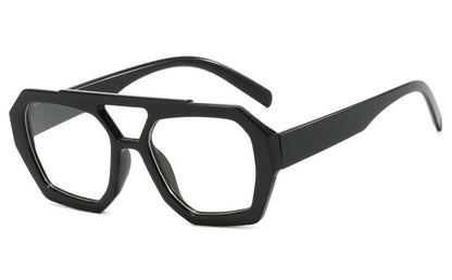 Statement Octagon Zonnebril – Fashion & Edge