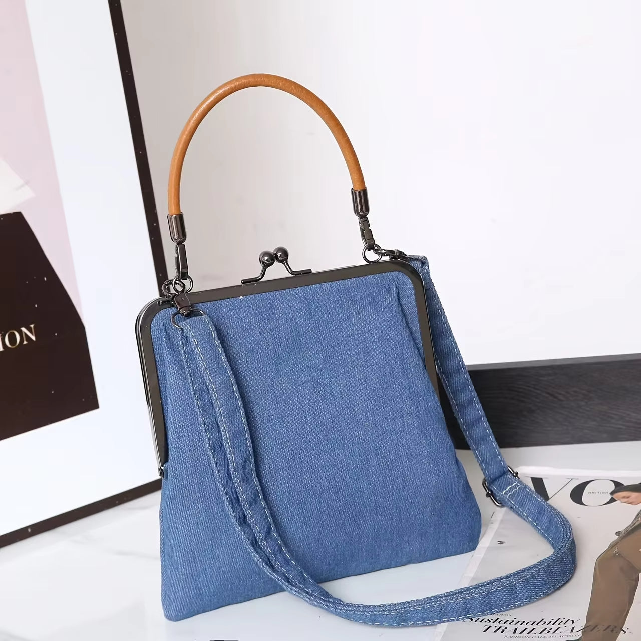 Iggy Schoudertas Dames | Denim