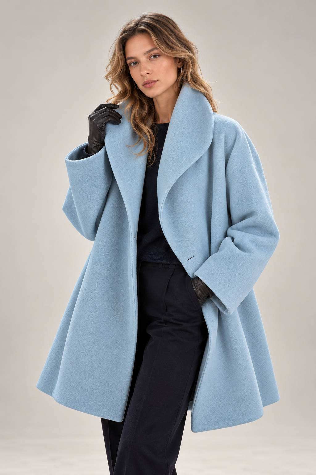 Trenchcoat Dames | Sjaalkraag & Knoopsluiting