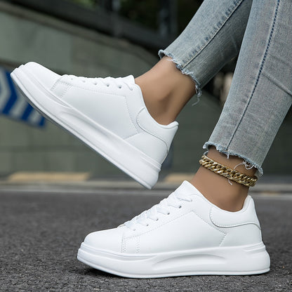 Witte Dames Sneakers | Laag Model
