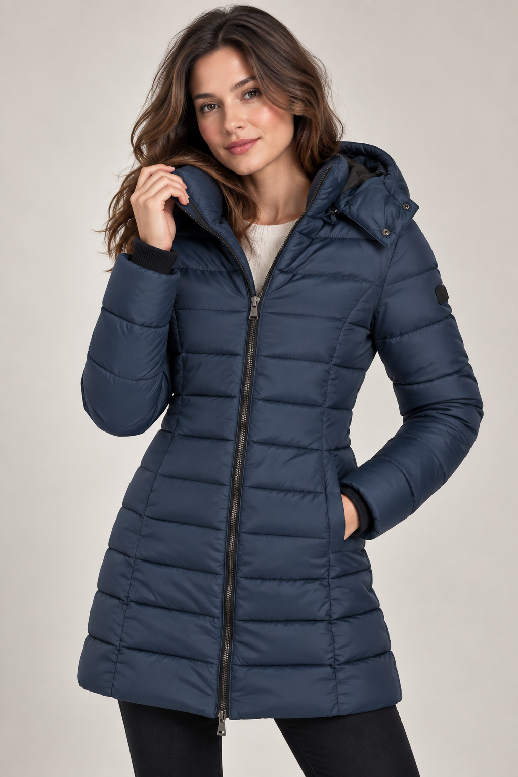 Dames Winterjas | Gewatteerde Puffer & Capuchon