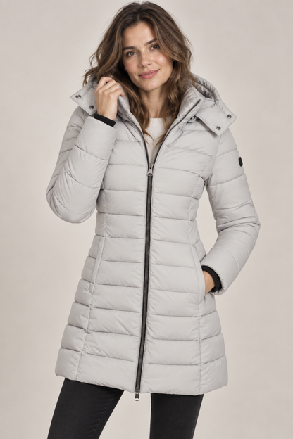 Dames Winterjas | Gewatteerde Puffer & Capuchon
